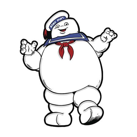 GHOSTBUSTERS STAY PUFT ENAMEL PIN (Net) 