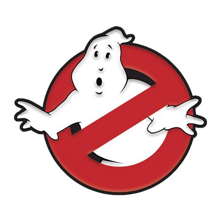 GHOSTBUSTERS NO GHOST GLOW IN THE DARK ENAMEL PIN (Net) 