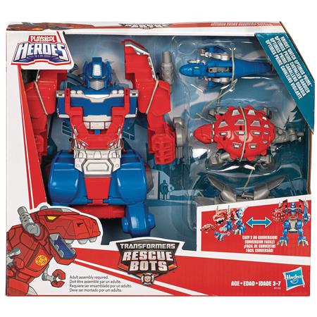 TRANSFORMERS RESCUE BOTS KNIGHT WATCH OPTIMUS PRIME AF (Net)