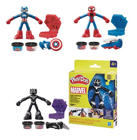 PLAY-DOH MARVEL FIGURE ASST 202401 (Net) 