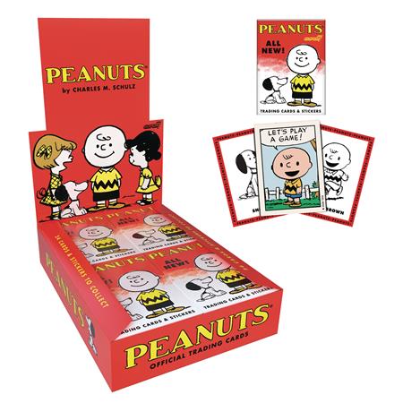 PEANUTS WAX PACK SUPER7 COLOR VAR TRADING CARD DIS (Net)
