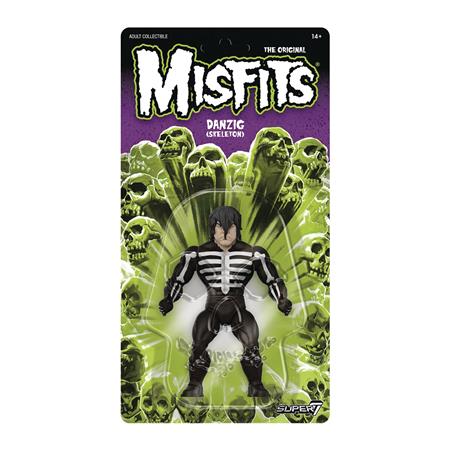 MISFITS VINTAGE FIGURES WV1 DANZIG SKELETON SHIRT AF (Net)