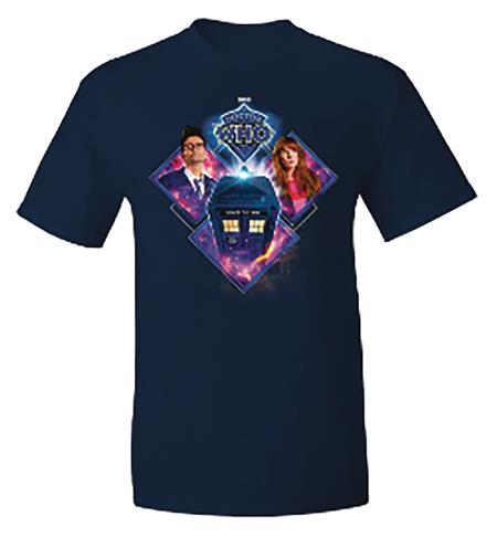 DOCTOR WHO FOURTEENTH DOCTOR DONNA & TARDIS TS L (Net) 