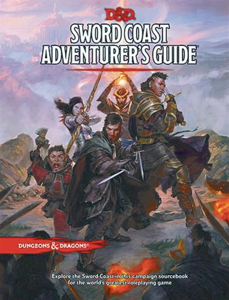 DUNGEONS & DRAGONS NEXT SWORD COAST ADV GUIDE HC 