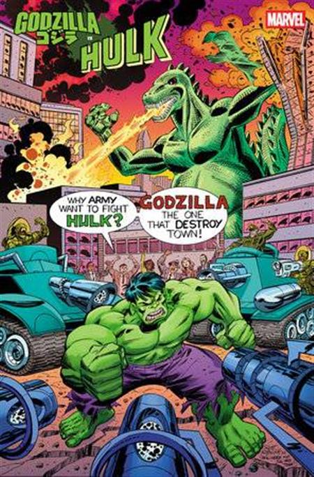 GODZILLA VS HULK #1 SCOTT KOBLISH CLASSIC VAR