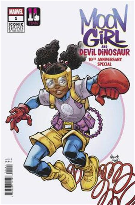 MOON GIRL & DEVIL DINOSAUR 10TH ANN SPECIAL #1 NAUCK ICONIC