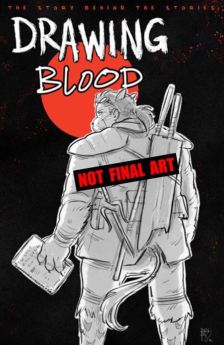 DRAWING BLOOD #10 (OF 12) CVR C BEN BISHOP HOMAGE VAR