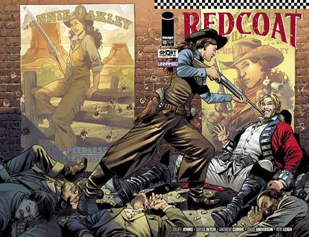 REDCOAT #10 CVR A BRYAN HITCH & BRAD ANDERSON WRAPAROUND