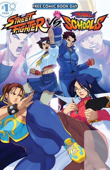 FCBD 2025 STREET FIGHTER VS RIVALS SCHOOLS #1 2025 FCBD SPECIAL EDITION (NET)  