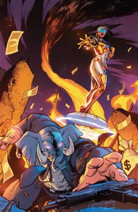 THE CENTER HOLDS #1 C 1:10 INCV (FULL ART RANDOLPH)