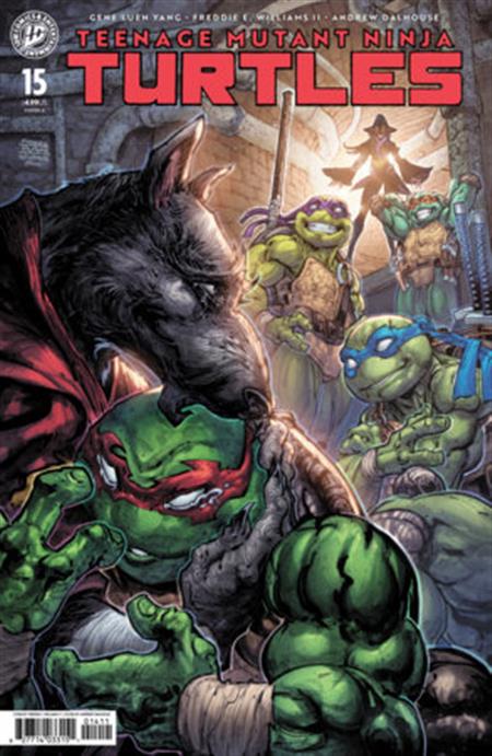 TEENAGE MUTANT NINJA TURTLES #15 COVER A (WILLIAMS II)