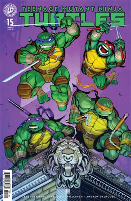 TEENAGE MUTANT NINJA TURTLES #15 VARIANT RI 1:75 (CHANG)