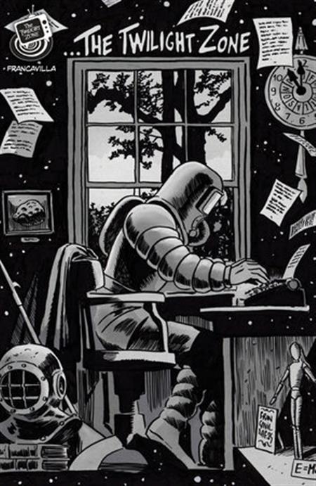 THE TWILIGHT ZONE #5 VARIANT B (FRANCAVILLA CONNECTING COVER)