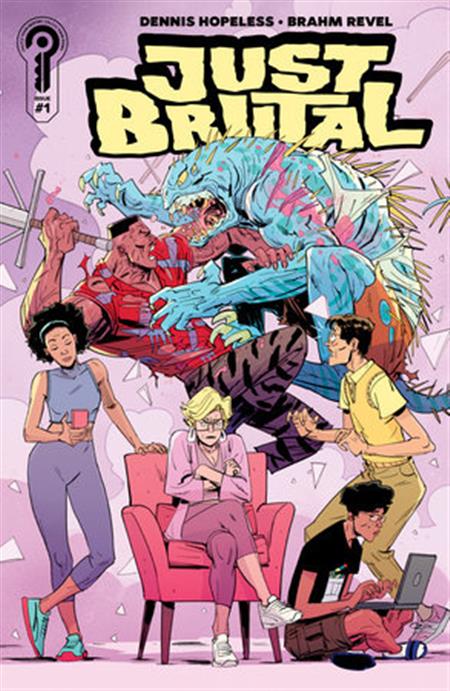 JUST BRUTAL #1 COVER A BRAHM REVEL