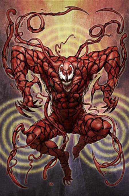 AMAZING SPIDER-MAN/VENOM DEATH SPIRAL #1 1:50 STONEHOUSE CARNAGE VIRGIN VARIANT [DS]