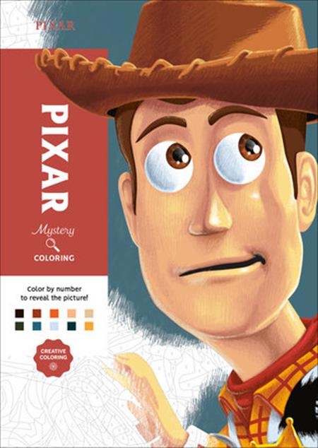 DISNEY MYSTERY COLORING PIXAR TP