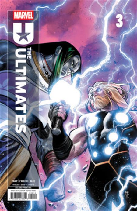 ULTIMATES #3 DIKE RUAN 2ND PRINTING VARIANT