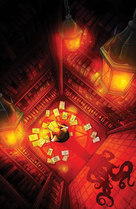 THE THING ON THE DOORSTEP #1 (OF 5) CVR D INC 1:25 LYNDON WHITE VIRGIN VAR