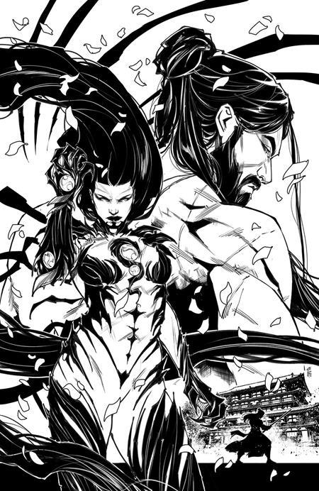 WITCHBLADE ANNUAL (2026) #1 (ONE SHOT) CVR D INC 1:25 GIUSEPPE CAFARO B&W VAR