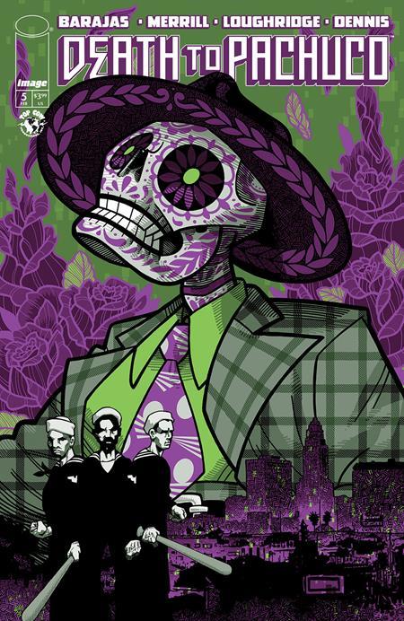 DEATH TO PACHUCO #5 (OF 5) CVR B J GONZO VAR (MR)