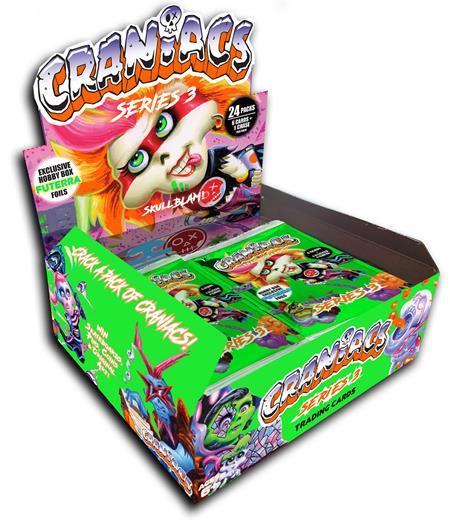 CRANIACS TRADING CARDS SERIES 3 SKULLBLAM HOBBY BOX CASE