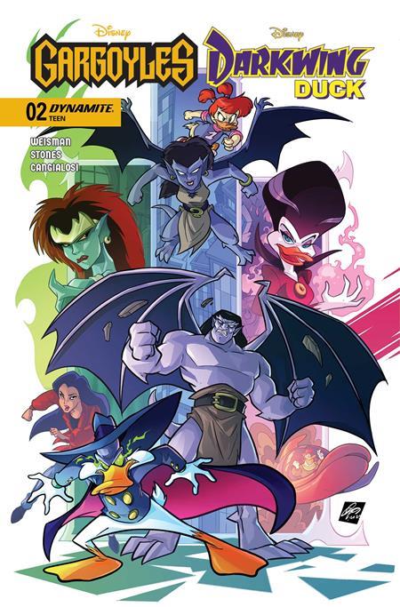 GARGOYLES DARKWING DUCK #2 CVR D CIRO CANGIALOSI VAR