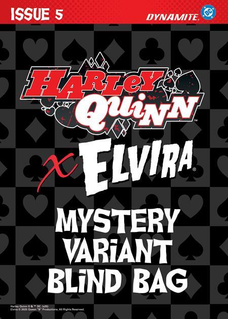 HARLEY QUINN X ELVIRA #5 CVR E BLIND BAG VAR