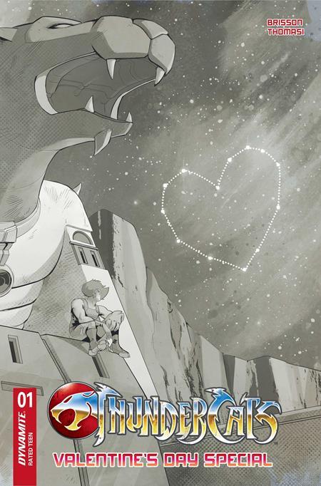 THUNDERCATS VALENTINES DAY SPECIAL 2026 #1 (ONE SHOT) CVR G INC 1:10 ANIMATION ART VIRGIN VAR