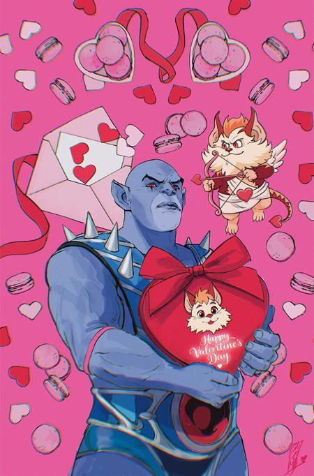 THUNDERCATS VALENTINES DAY SPECIAL 2026 #1 (ONE SHOT) CVR H INC 1:15 SEBASTIAN PIRIZ LINE ART VIRGIN VAR
