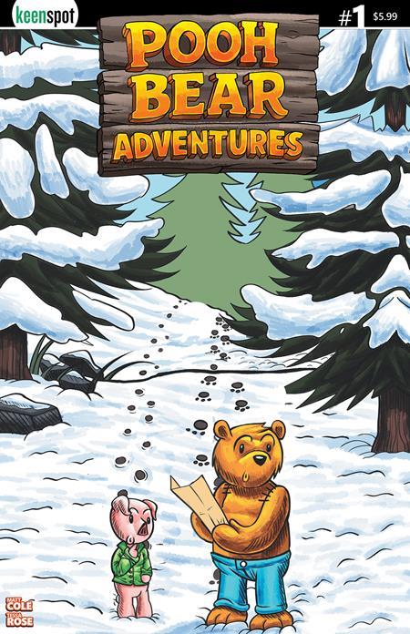 POOH BEAR ADVENTURES #1 CVR D JOSE CHIRINOS (BAGGED WITH TRADING CARD)