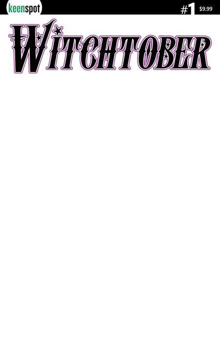 WITCHTOBER #1 CVR B BLANK SKETCH  COLORING BOOK COVER VAR