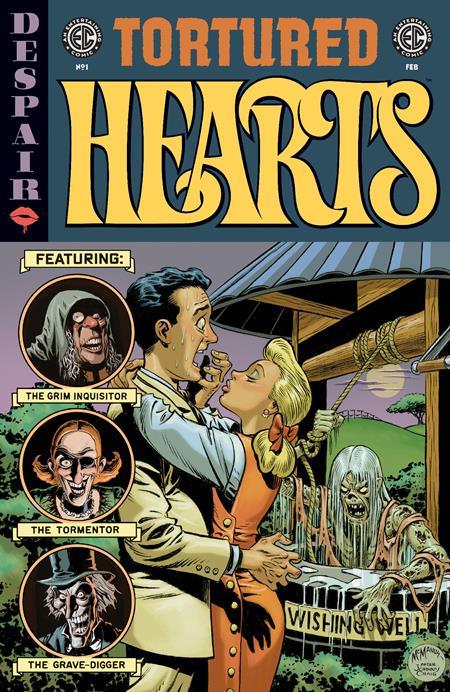 EC TORTURED HEARTS #1 (ONE SHOT) CVR D INC 1:10 SHAWN MCMANUS EC HOMAGE VAR