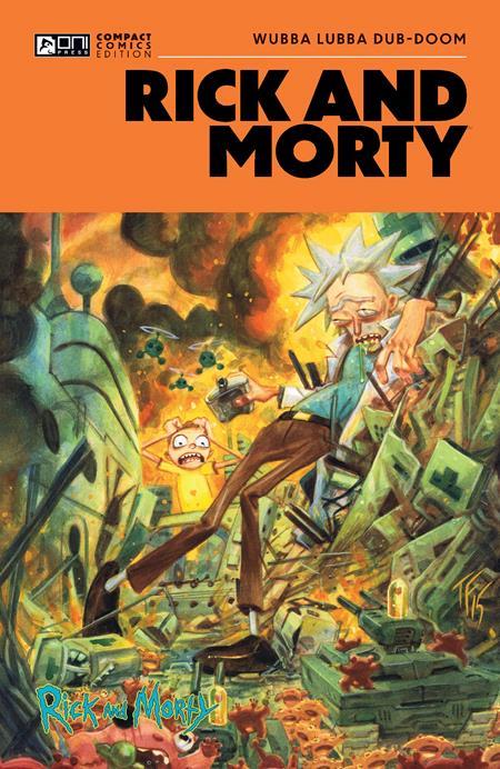 RICK AND MORTY ONI COMPACT COMICS EDITION TP WUBBA LUBBA DUB-DOOM