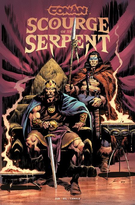 CONAN THE BARBARIAN SCOURGE OF THE SERPENT #1-4 PACK (MR) Limited to 800 copies Allocations May Occur