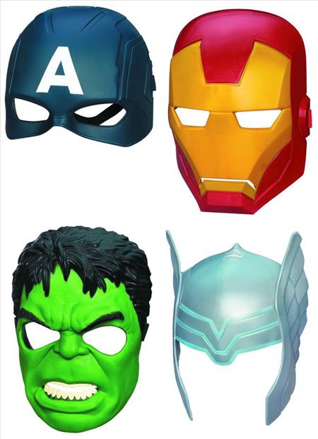 AVENGERS AOU ROLEPLAY HERO MASK ASST 201501 (Net) (C: 1-1-1)