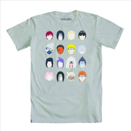 NARUTO ICONIC SILVER T/S MED (RES) (C: 1-1-1)