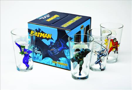 BATMAN TOON TUMBLERS BOX SET (O/A) (C: 1-1-2)