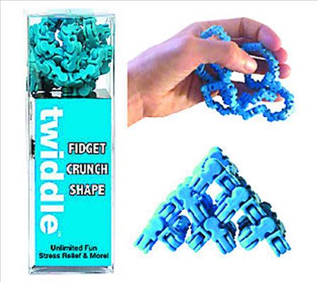TWIDDLE STRESS RELIEF TOY BLUE (C: 0-0-1)