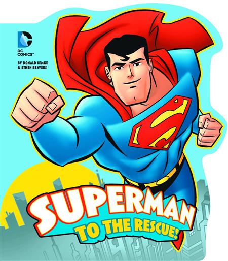 DC YR BOARD BOOK SUPERMAN TO THE RESCUE (JUN131452)