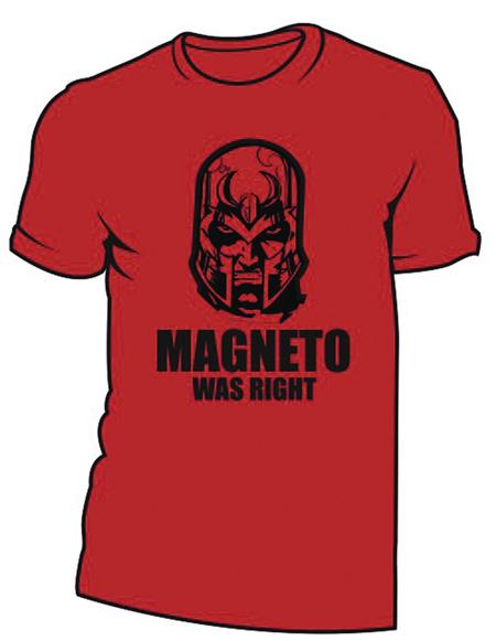 MAGNETO WAS RIGHT RED T/S SM (C: 1-1-0)