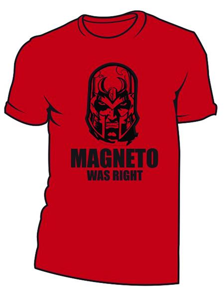 MAGNETO WAS RIGHT RED T/S LG (O/A) (C: 1-1-0)