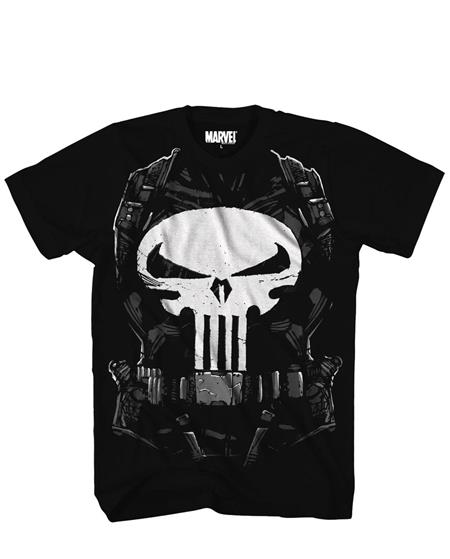 PUNISHER BRAND NEW PUN BLK T/S LG (O/A) (C: 0-1-3)