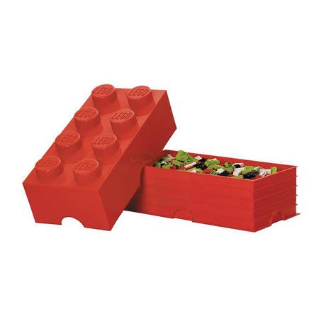 LEGO STORAGE BRICK RED (Net) (C: 1-1-1)