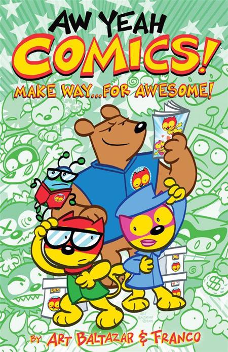 AW YEAH COMICS TP VOL 03 MAKE WAY FOR AWESOME