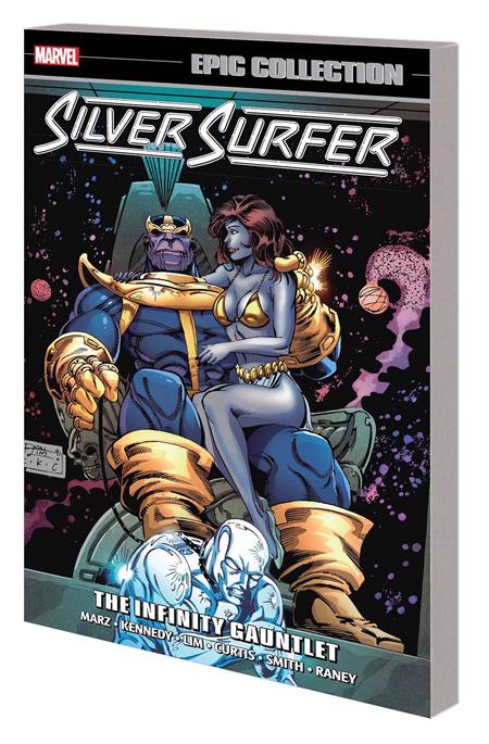 SILVER SURFER EPIC COLLECTION INFINITY GAUNTLET TP