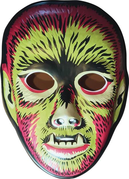 GHOULSVILLE ELECTRIC WOLFMAN VAC-TASTIC PLASTIC MASK (C: 0-1