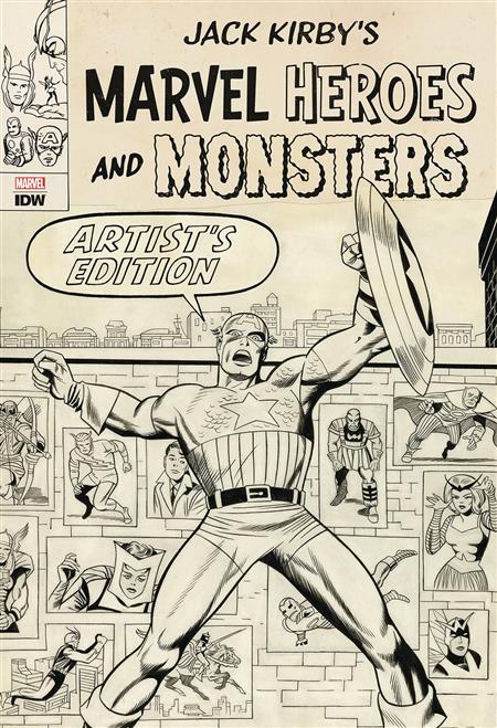 Jack kirby retailer artist edition Hc