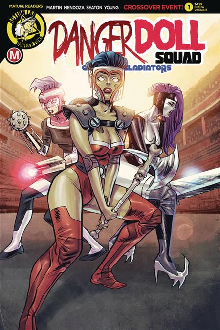 DANGER DOLL SQUAD GALACTIC GLADIATORS #1 CVR C COSTA (MR)