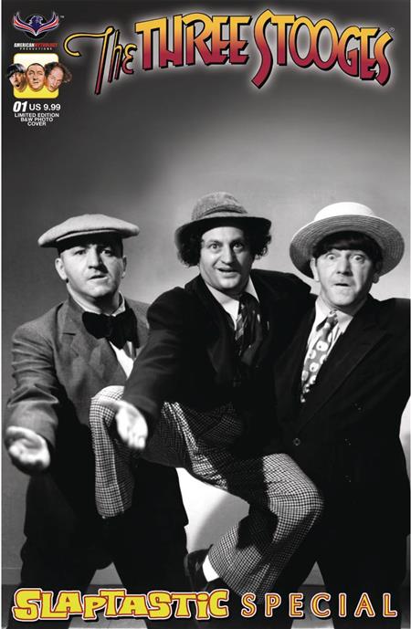 THREE STOOGES SLAPTASTIC SPECIAL #1 LIMITED EDITION B&W PHOT