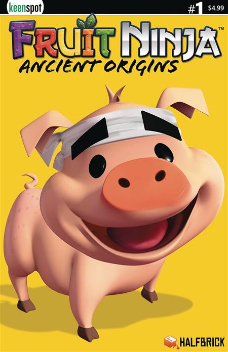 FRUIT NINJA ANCIENT ORIGINS #1 CVR C TRUFFLES THE PIG HALFBR